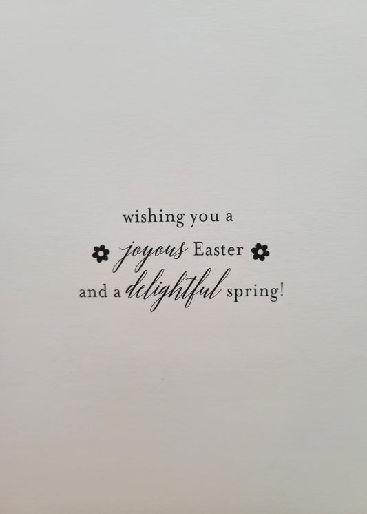 CR0397 Shaker Card - Easter