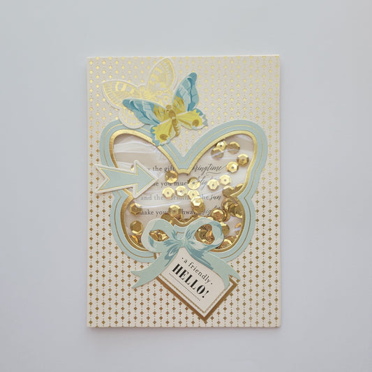 CR0434 Shaker Card - Spring