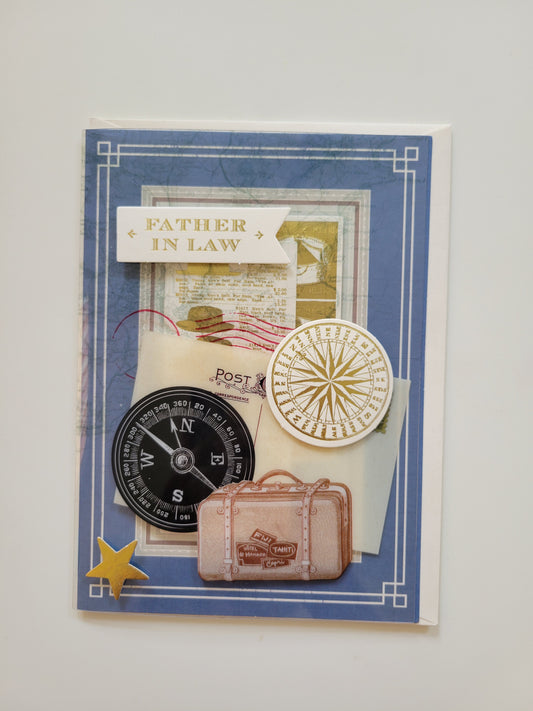 CR731 Greeting Card - Father-In-Law
