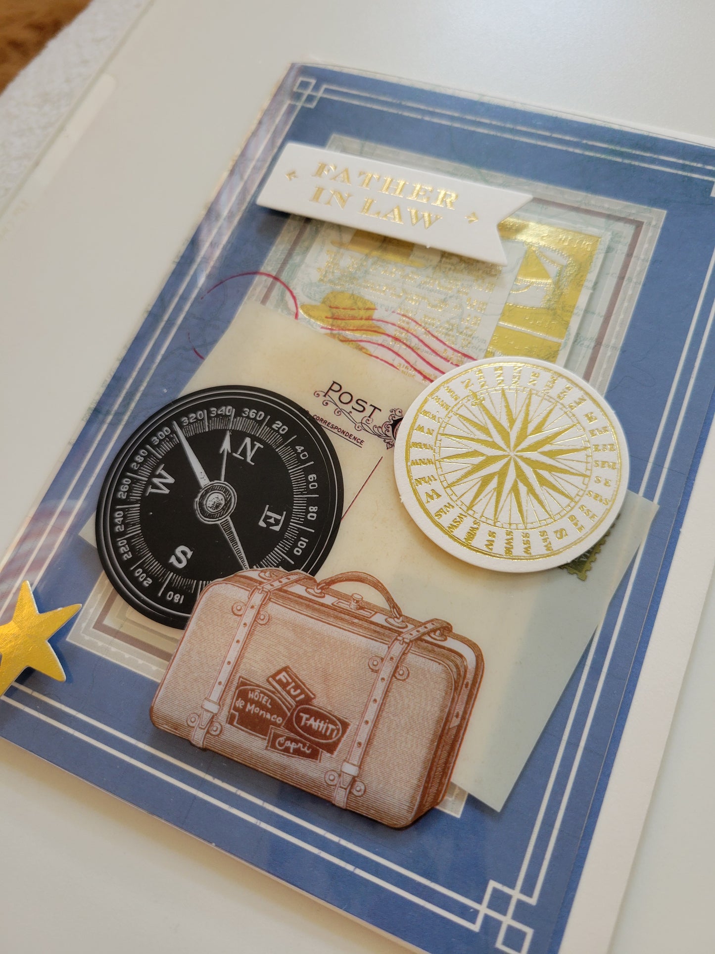 CR731 Greeting Card - Father-In-Law