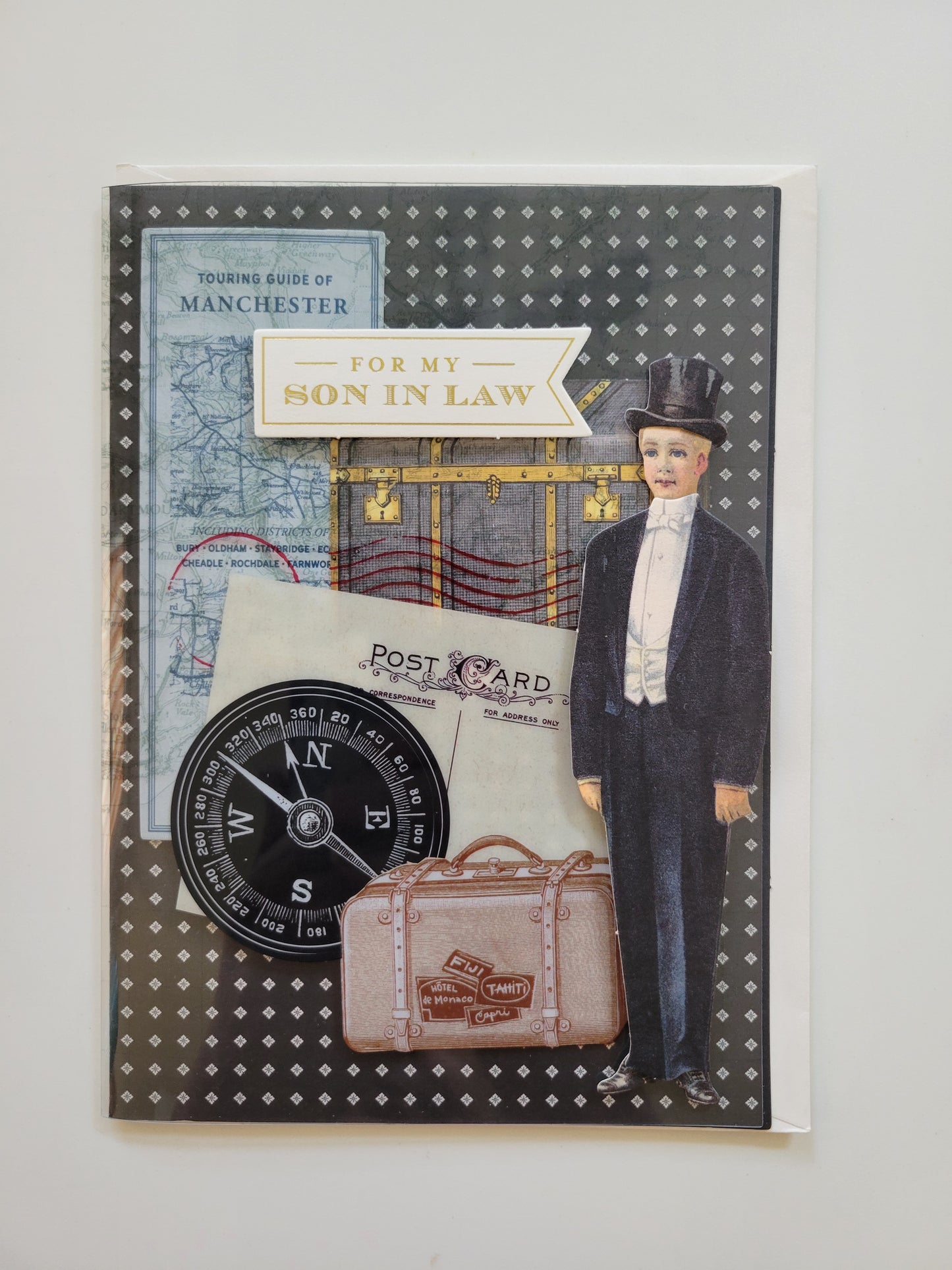CR733 Greeting Card - Son-In-Law