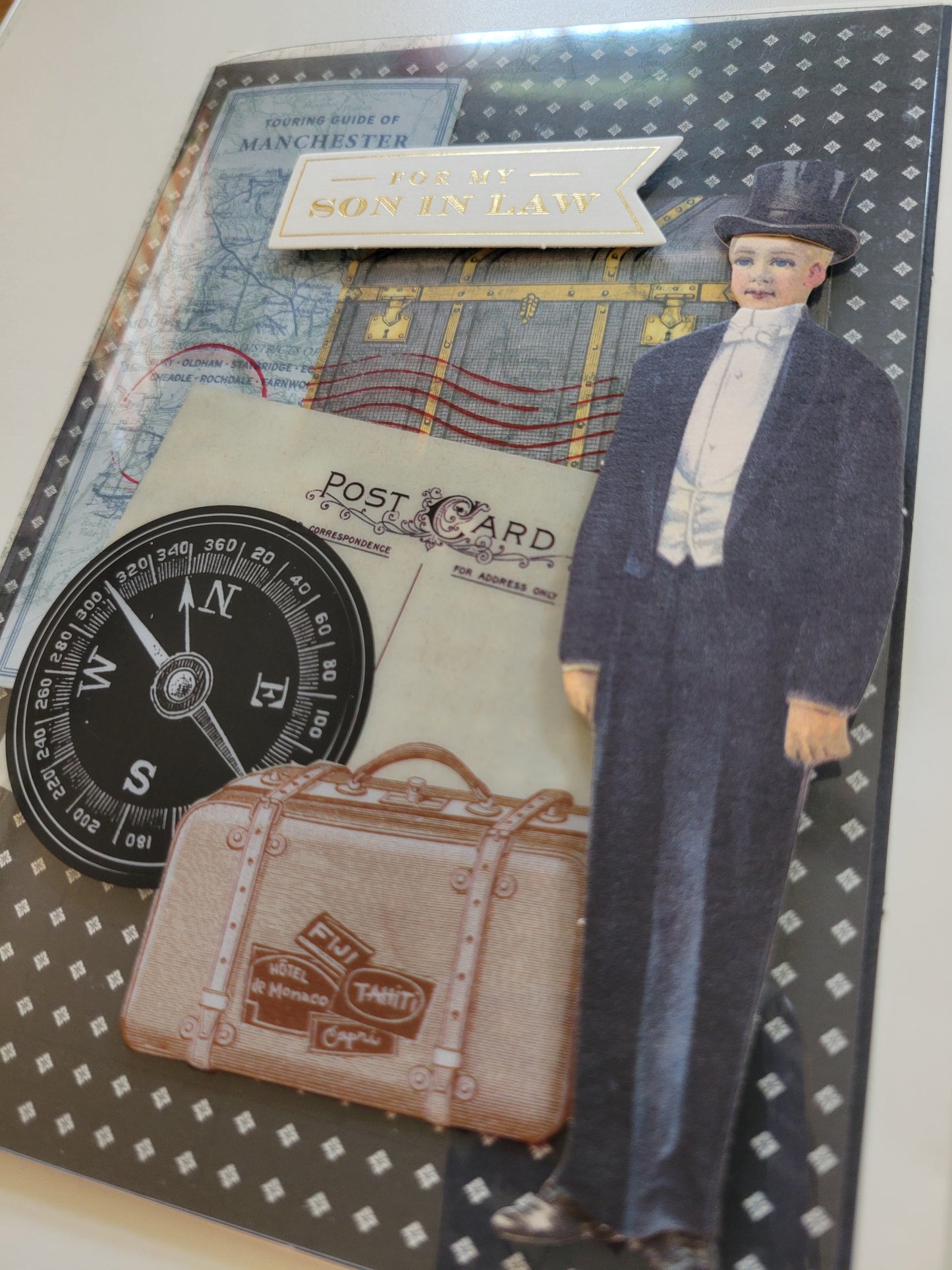 CR733 Greeting Card - Son-In-Law