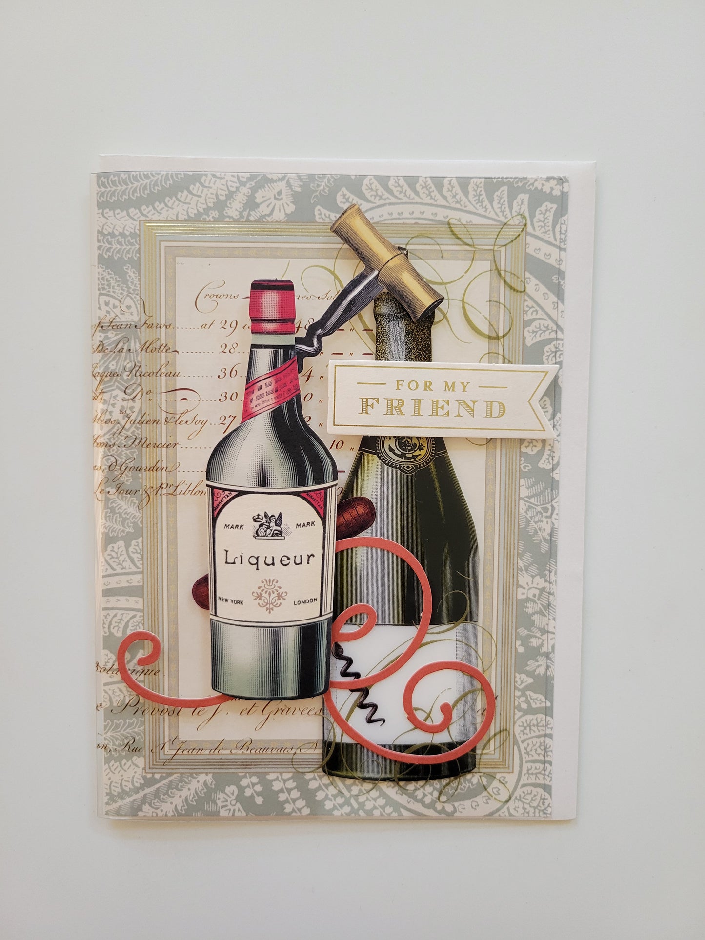 CR739 Greeting Card - For My Friend